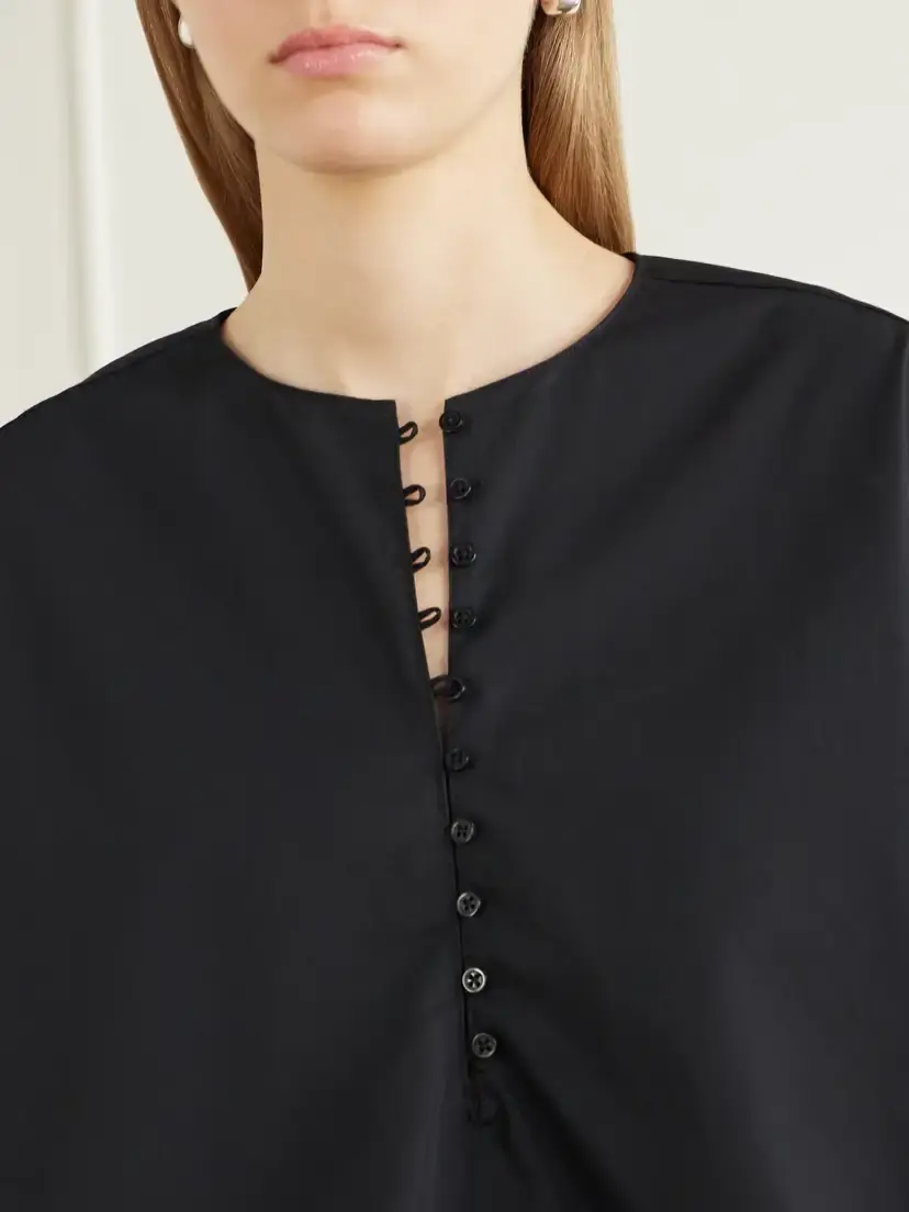 Kallmeyer Marguerite Cotton-poplin Blouse | Thumbnail 4 Kallmeyer Marguerite Cotton-poplin Blouse | Thumbnail 4