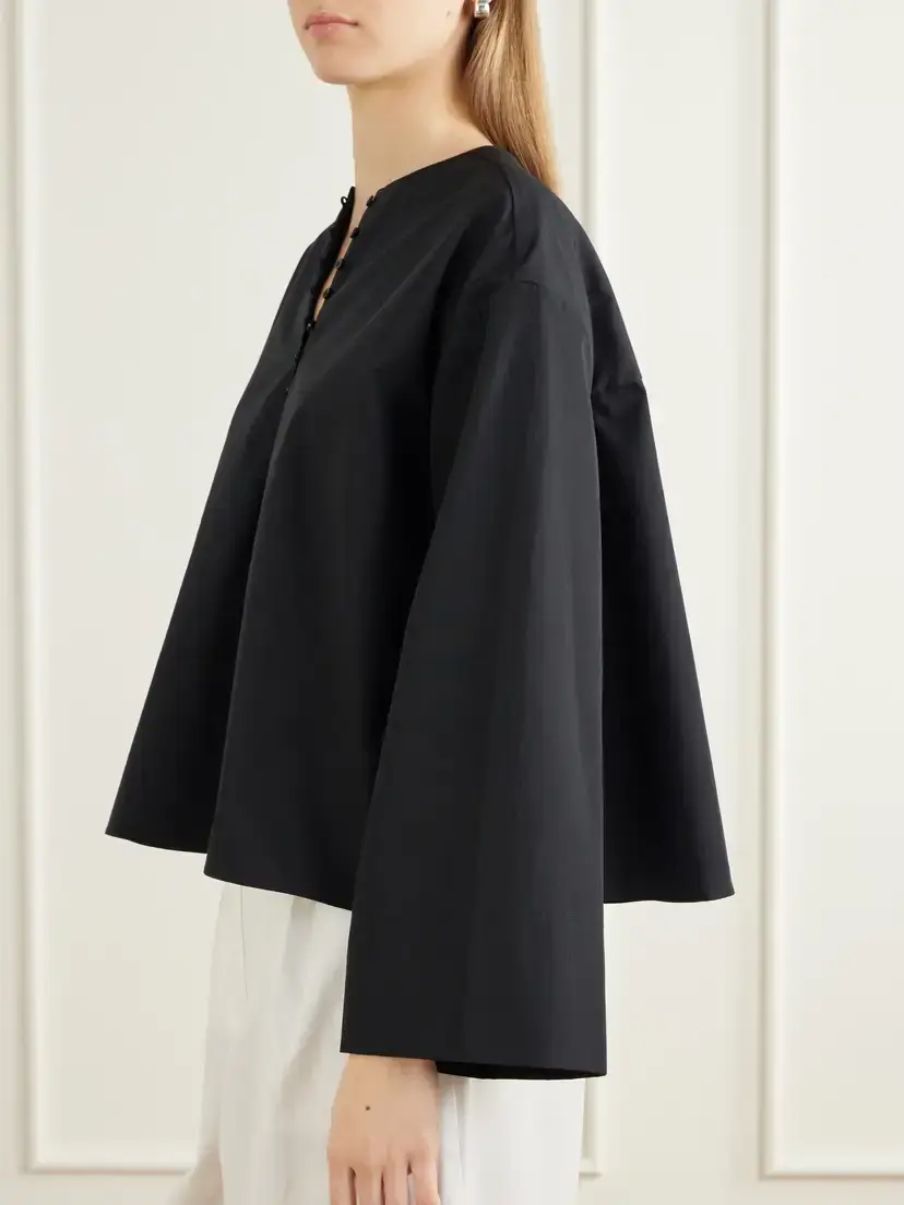 Kallmeyer Marguerite Cotton-poplin Blouse | Thumbnail 5 Kallmeyer Marguerite Cotton-poplin Blouse | Thumbnail 5