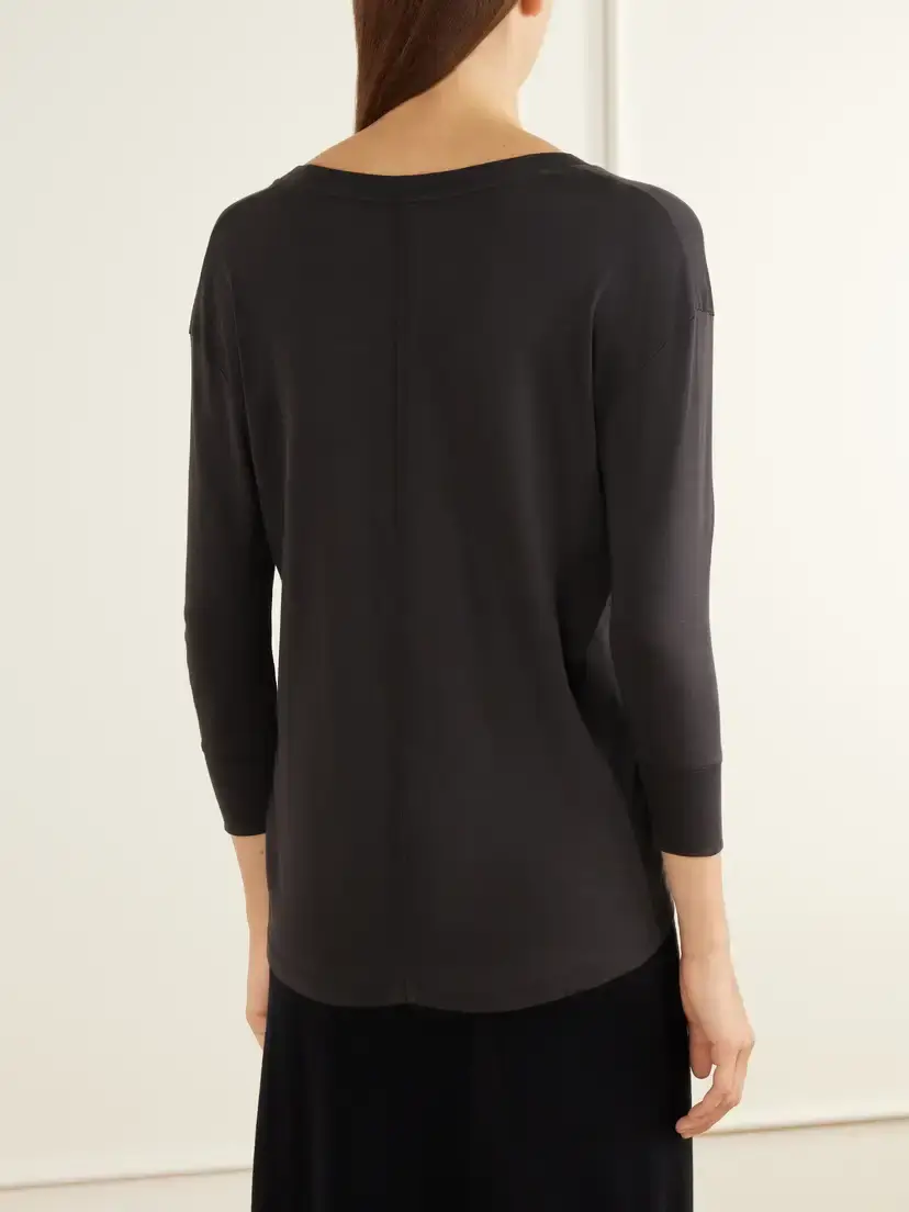 Lauren Manoogian Pima Cotton-jersey T-shirt | Thumbnail 4 Lauren Manoogian Pima Cotton-jersey T-shirt | Thumbnail 4