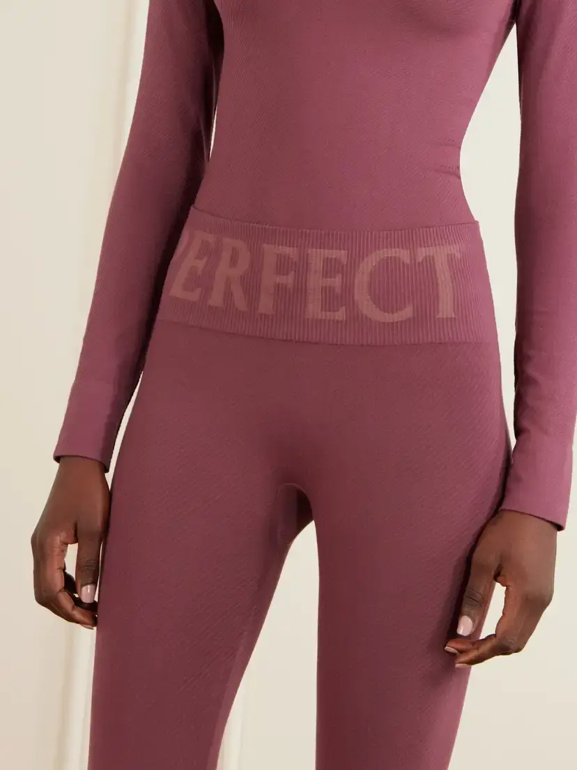 Perfect Moment Logo-embroidered Thermal Modal-blend Jersey Ski Leggings | Thumbnail 4