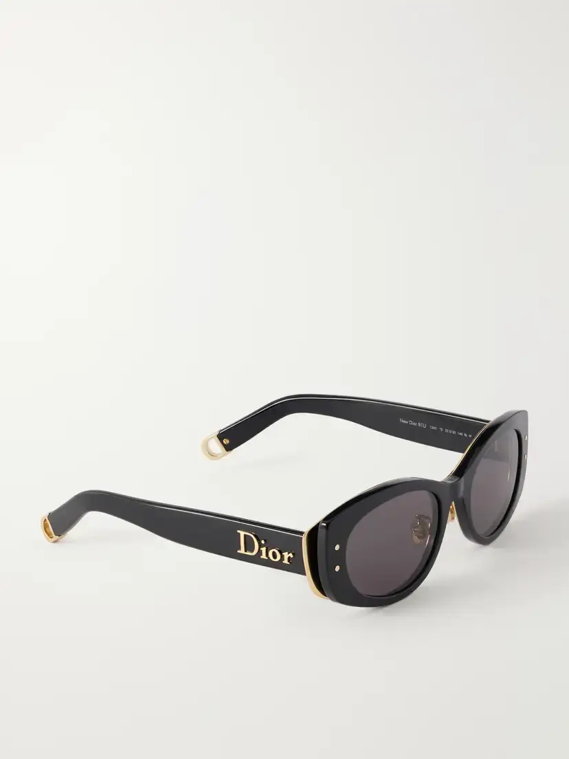 DIOR Eyewear New Dior R1u Oval-frame Acetate Sunglasses | Thumbnail 3 DIOR Eyewear New Dior R1u Oval-frame Acetate Sunglasses | Thumbnail 3