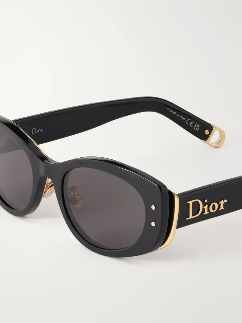DIOR Eyewear New Dior R1u Oval-frame Acetate Sunglasses | Thumbnail 4 DIOR Eyewear New Dior R1u Oval-frame Acetate Sunglasses | Thumbnail 4
