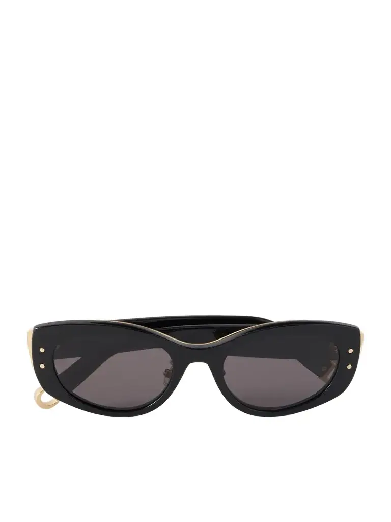 DIOR Eyewear New Dior R1u Oval-frame Acetate Sunglasses