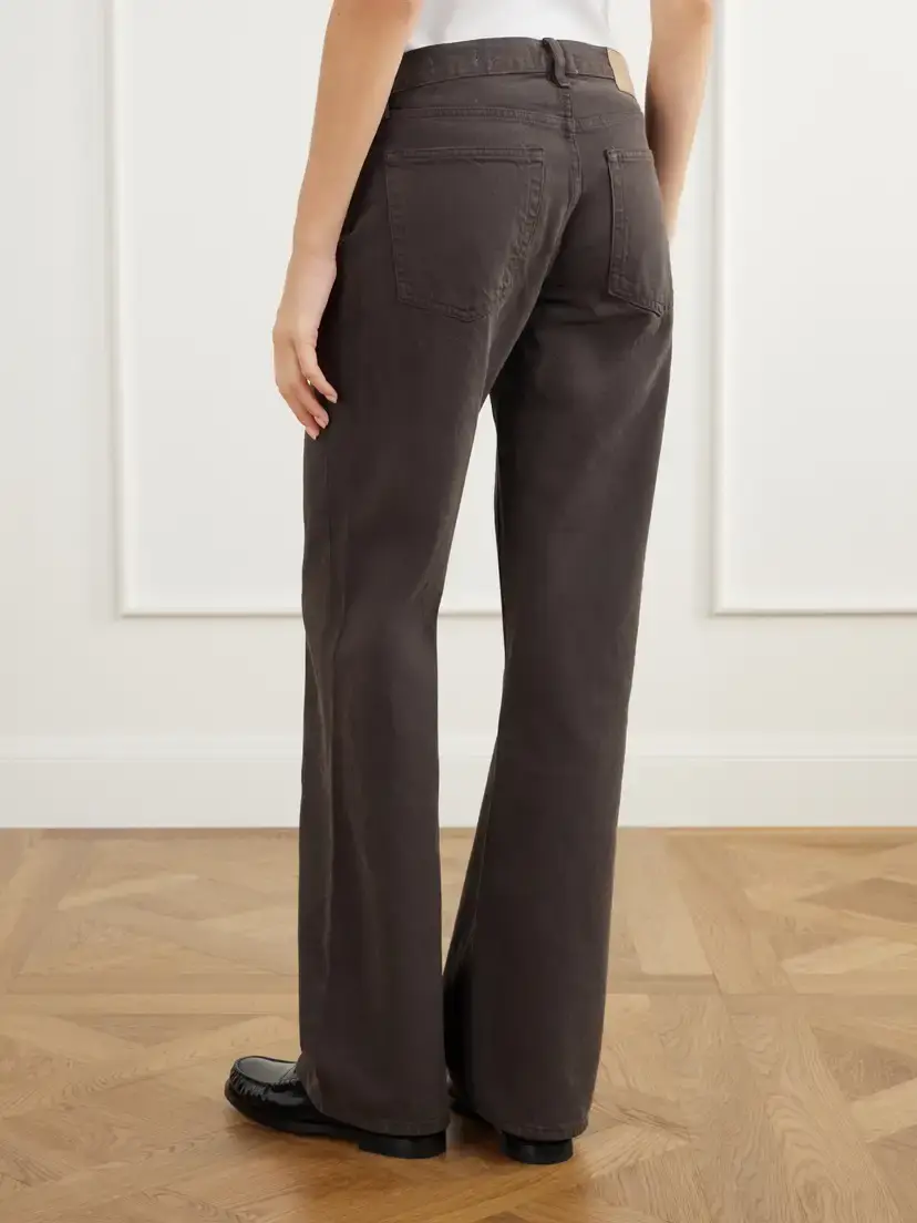 Frame The Gray Regenerative Low-rise Wide-leg Jeans | Thumbnail 4 Frame The Gray Regenerative Low-rise Wide-leg Jeans | Thumbnail 4