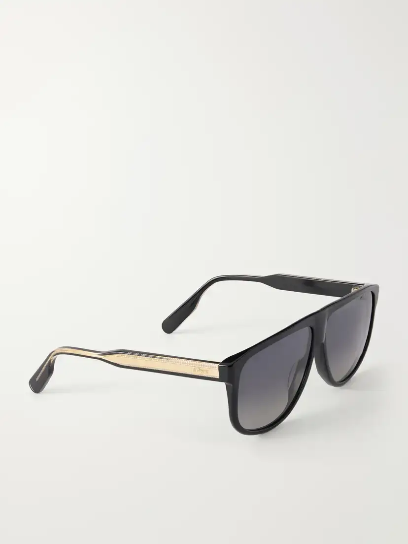 DIOR Eyewear Dioribbon S3i Aviator-style Acetate And Gold-tone Metal Sunglasses | Thumbnail 3 DIOR Eyewear Dioribbon S3i Aviator-style Acetate And Gold-tone Metal Sunglasses | Thumbnail 3