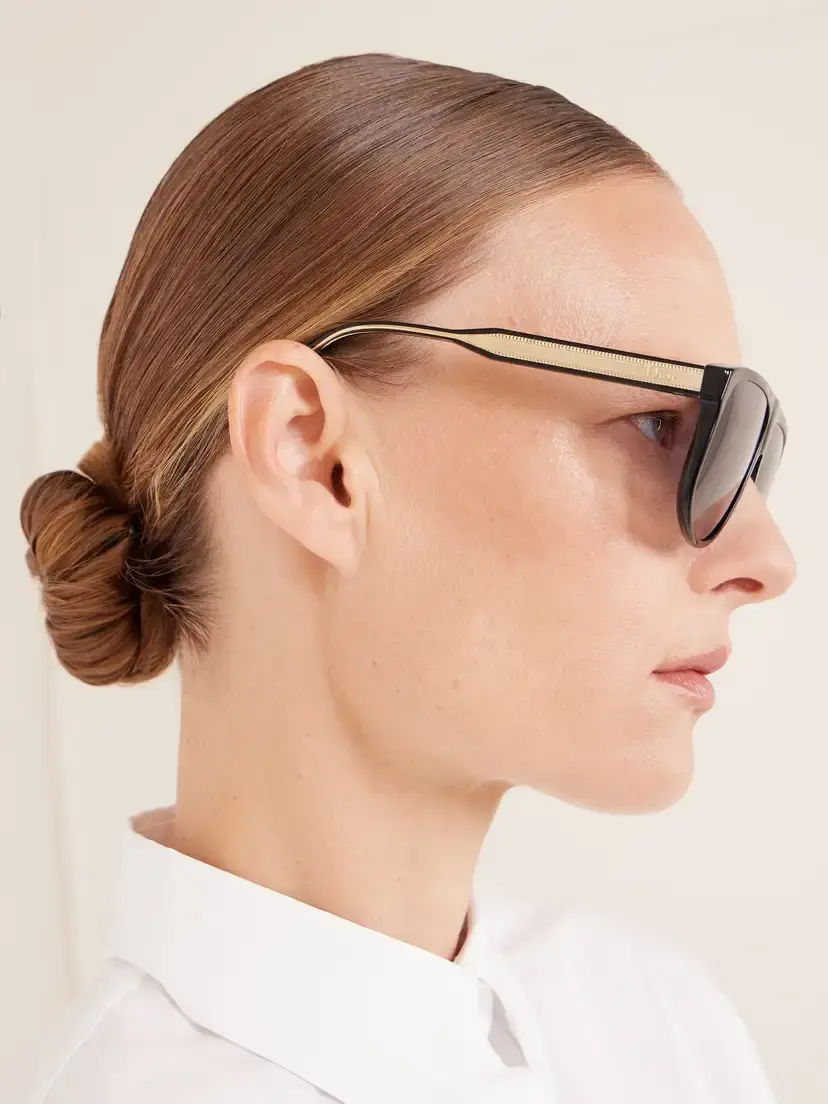 DIOR Eyewear Dioribbon S3i Aviator-style Acetate And Gold-tone Metal Sunglasses | Thumbnail 5 DIOR Eyewear Dioribbon S3i Aviator-style Acetate And Gold-tone Metal Sunglasses | Thumbnail 5