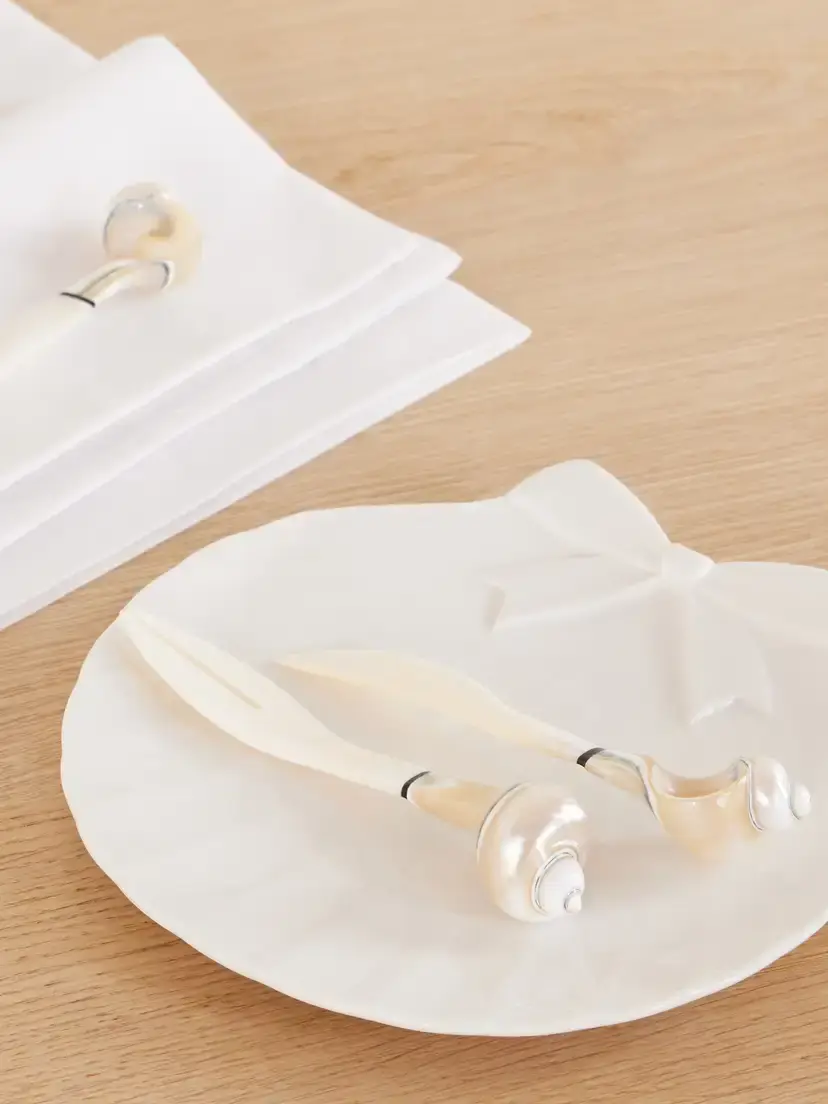 Gohar World Three-piece Mother-of-pearl Cutlery Set | Thumbnail 2 Gohar World Three-piece Mother-of-pearl Cutlery Set | Thumbnail 2