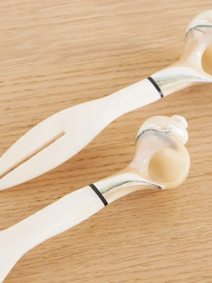 Gohar World Three-piece Mother-of-pearl Cutlery Set | Thumbnail 3 Gohar World Three-piece Mother-of-pearl Cutlery Set | Thumbnail 3