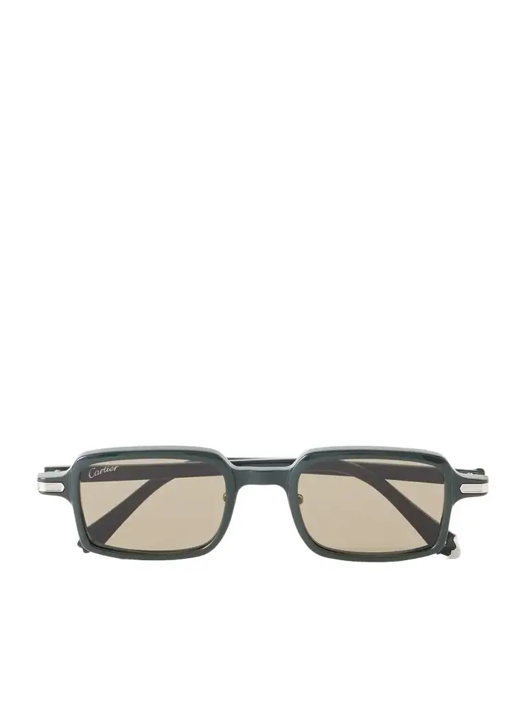 Cartier Eyewear Première De Cartier Square-frame Recycled-acetate Sunglasses