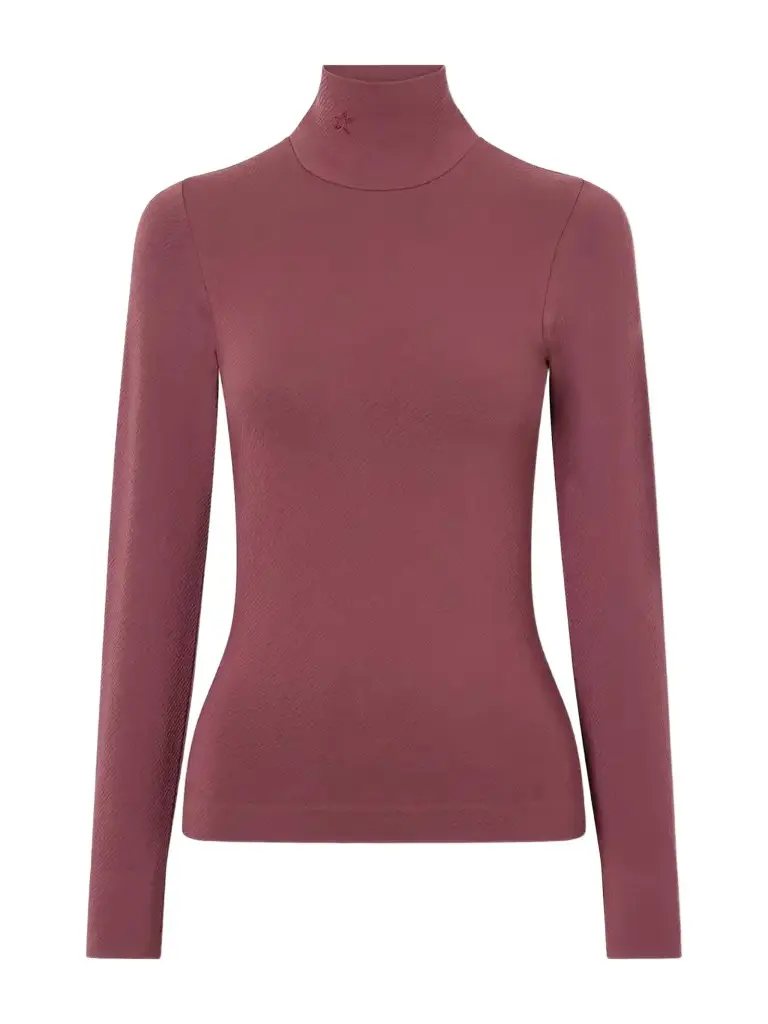 Ribbed Thermal Modal-blend Turtleneck Base Layer Ribbed Thermal Modal-blend Turtleneck Base Layer