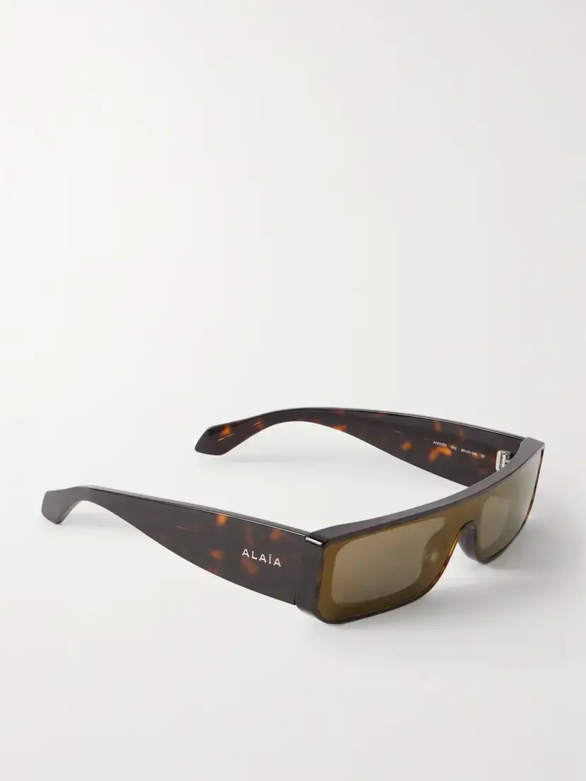 Alaïa Square-frame Tortoiseshell Recycled-acetate Sunglasses | Thumbnail 3 Alaïa Square-frame Tortoiseshell Recycled-acetate Sunglasses | Thumbnail 3