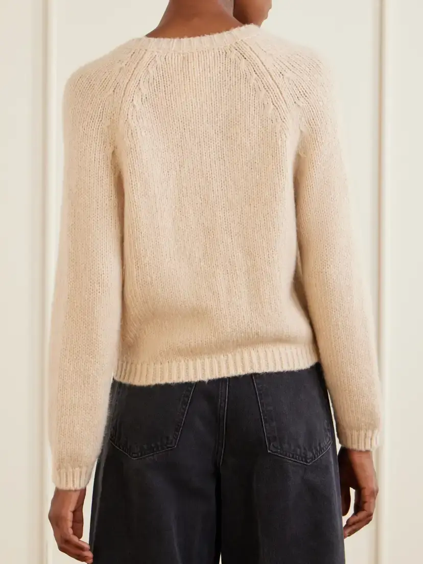 DÔEN Darcy Wool And Cashmere-blend Cardigan | Thumbnail 3 DÔEN Darcy Wool And Cashmere-blend Cardigan | Thumbnail 3