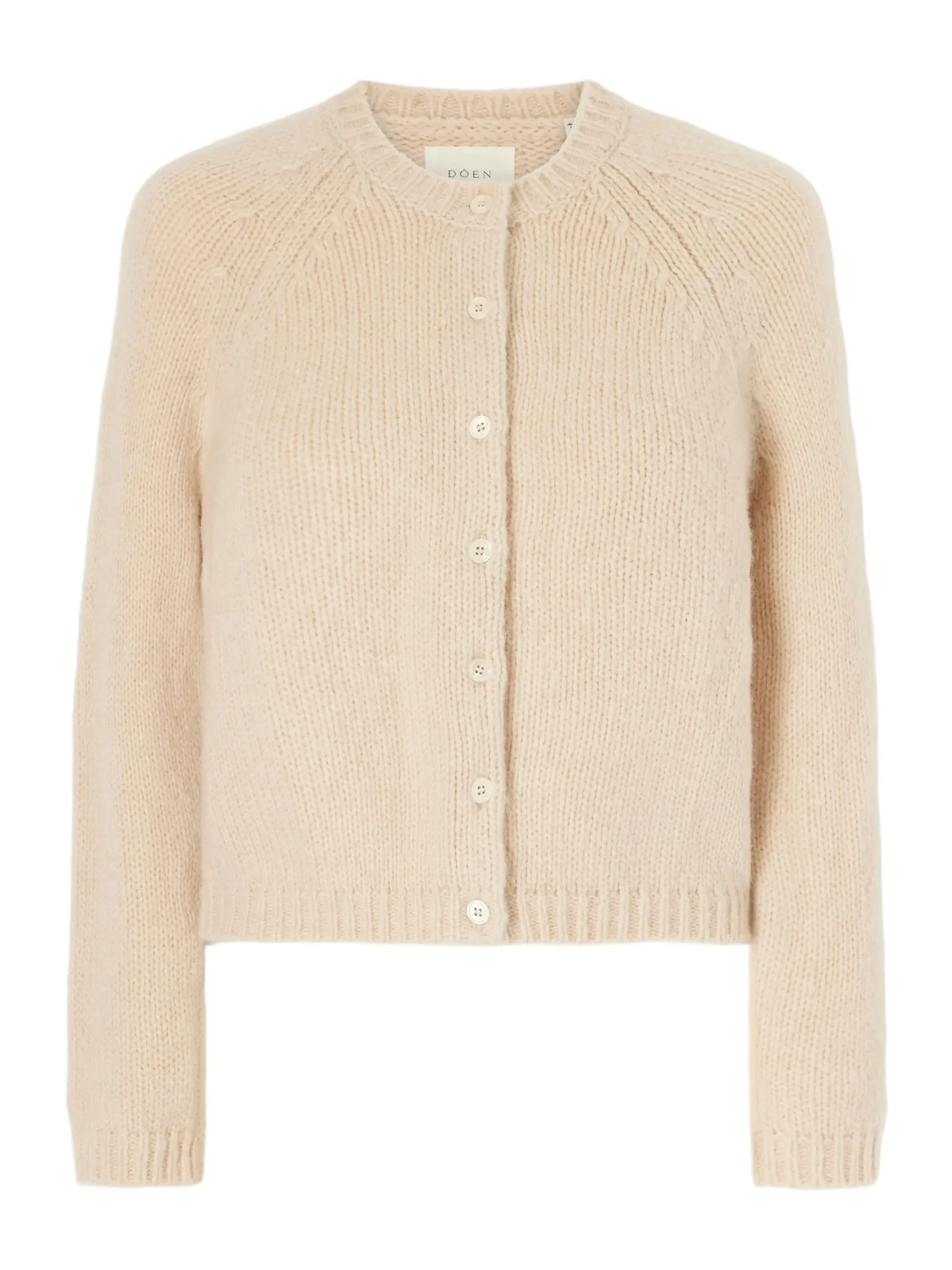 Darcy Wool And Cashmere-blend Cardigan - Neutrals Darcy Wool And Cashmere-blend Cardigan - Neutrals