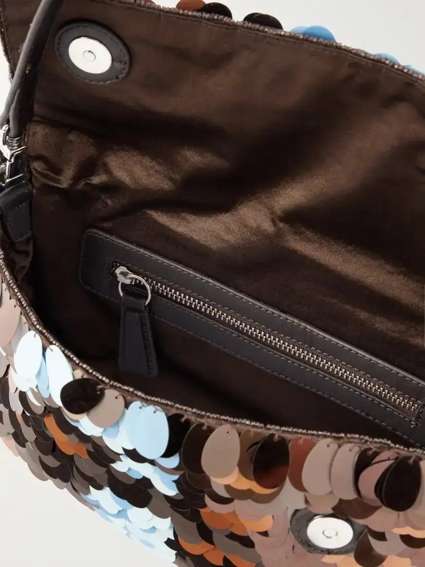 Staud Timmy Sequin-embellished Shoulder Bag | Thumbnail 6 Staud Timmy Sequin-embellished Shoulder Bag | Thumbnail 6