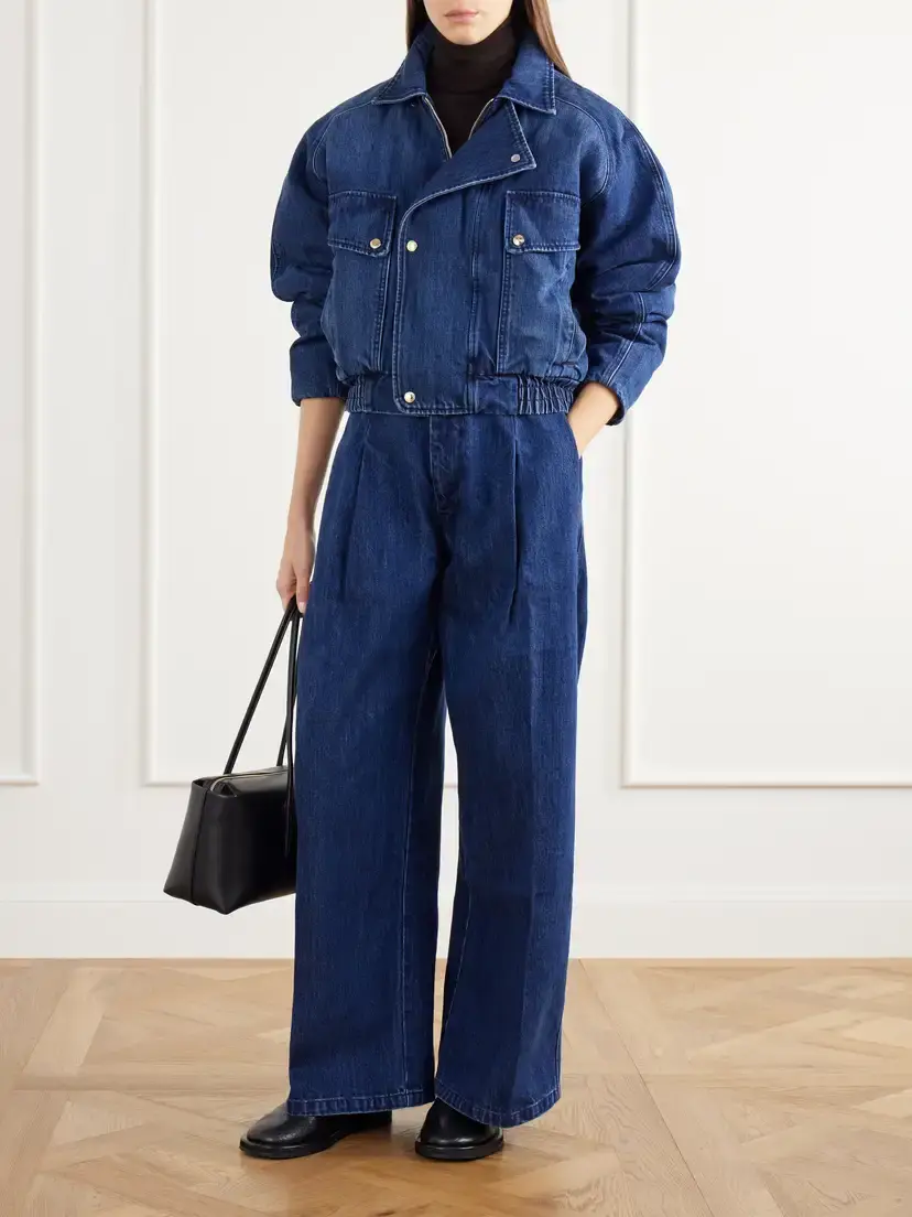 RÙADH The Ghillie Cropped Denim Jacket | Thumbnail 2 RÙADH The Ghillie Cropped Denim Jacket | Thumbnail 2