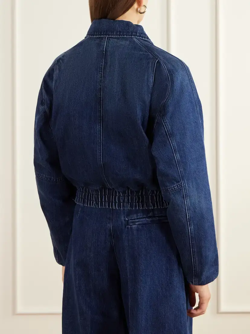 RÙADH The Ghillie Cropped Denim Jacket | Thumbnail 4 RÙADH The Ghillie Cropped Denim Jacket | Thumbnail 4