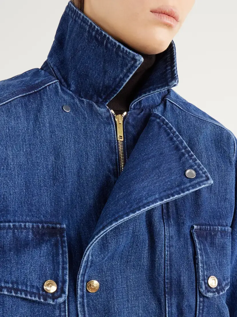 RÙADH The Ghillie Cropped Denim Jacket | Thumbnail 5 RÙADH The Ghillie Cropped Denim Jacket | Thumbnail 5