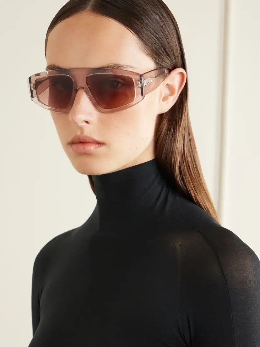 Alaïa Aviator-style Recycled-acetate Sunglasses | Thumbnail 2 Alaïa Aviator-style Recycled-acetate Sunglasses | Thumbnail 2