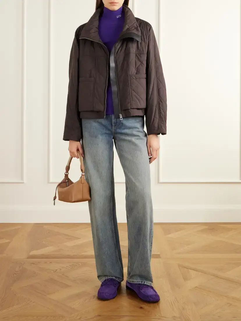Loewe Double L Suede Loafers | Thumbnail 4