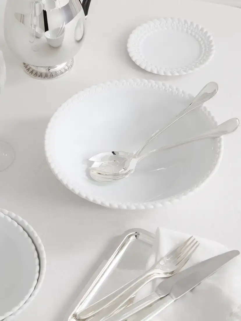 Christofle Albi Set Of Two Silver-plated Salad Servers | Thumbnail 2
