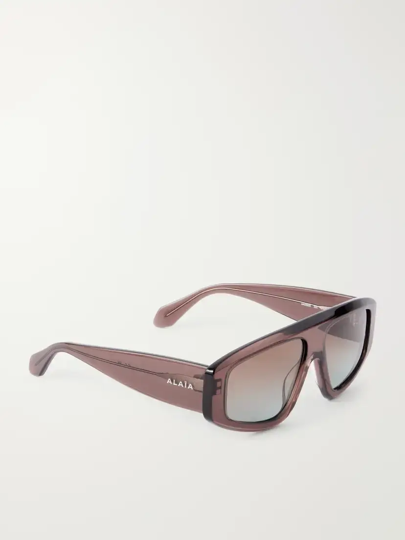 Alaïa Mask D-frame Recycled-acetate Sunglasses | Thumbnail 3