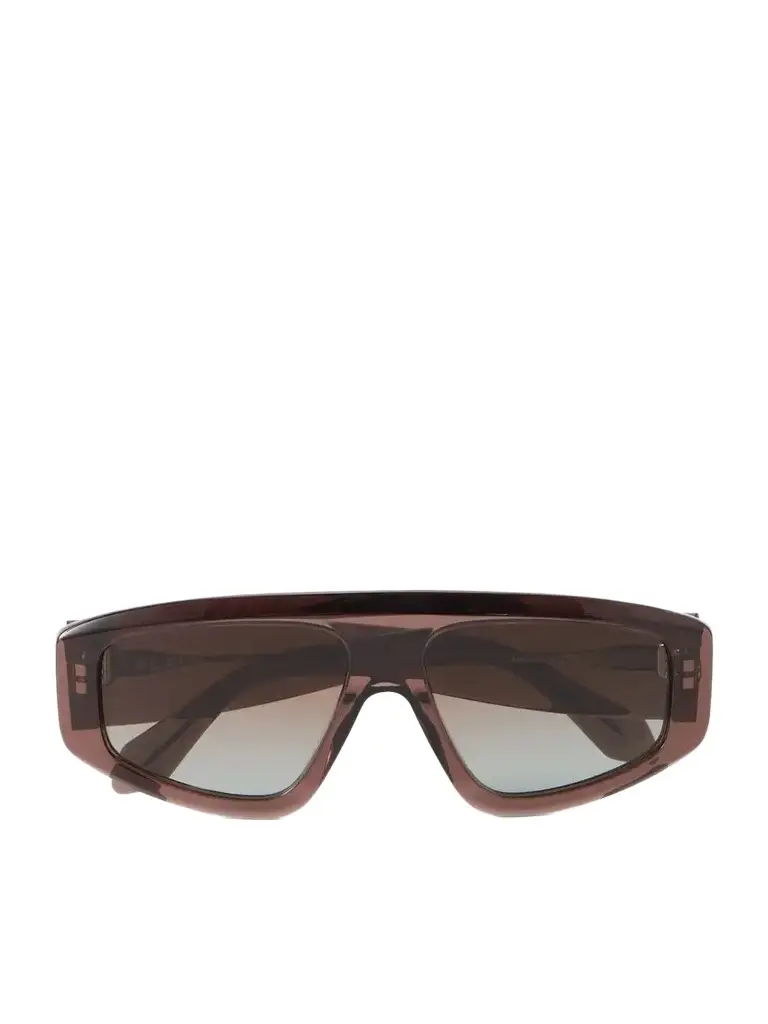 Alaïa Mask D-frame Recycled-acetate Sunglasses