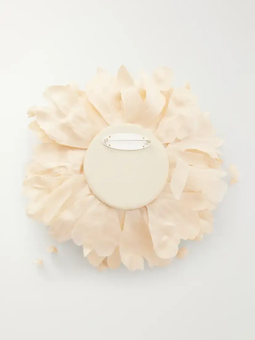 BERNADETTE Wild Rose Embellished Crepe Brooch | Thumbnail 3 BERNADETTE Wild Rose Embellished Crepe Brooch | Thumbnail 3