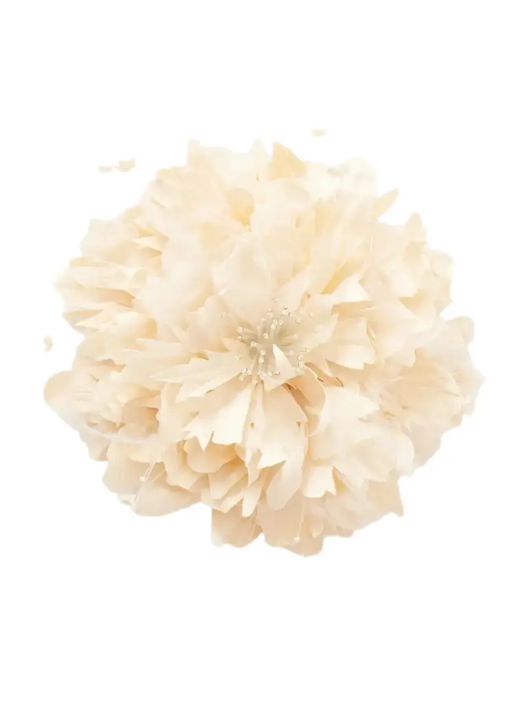 Wild Rose Embellished Crepe Brooch Wild Rose Embellished Crepe Brooch