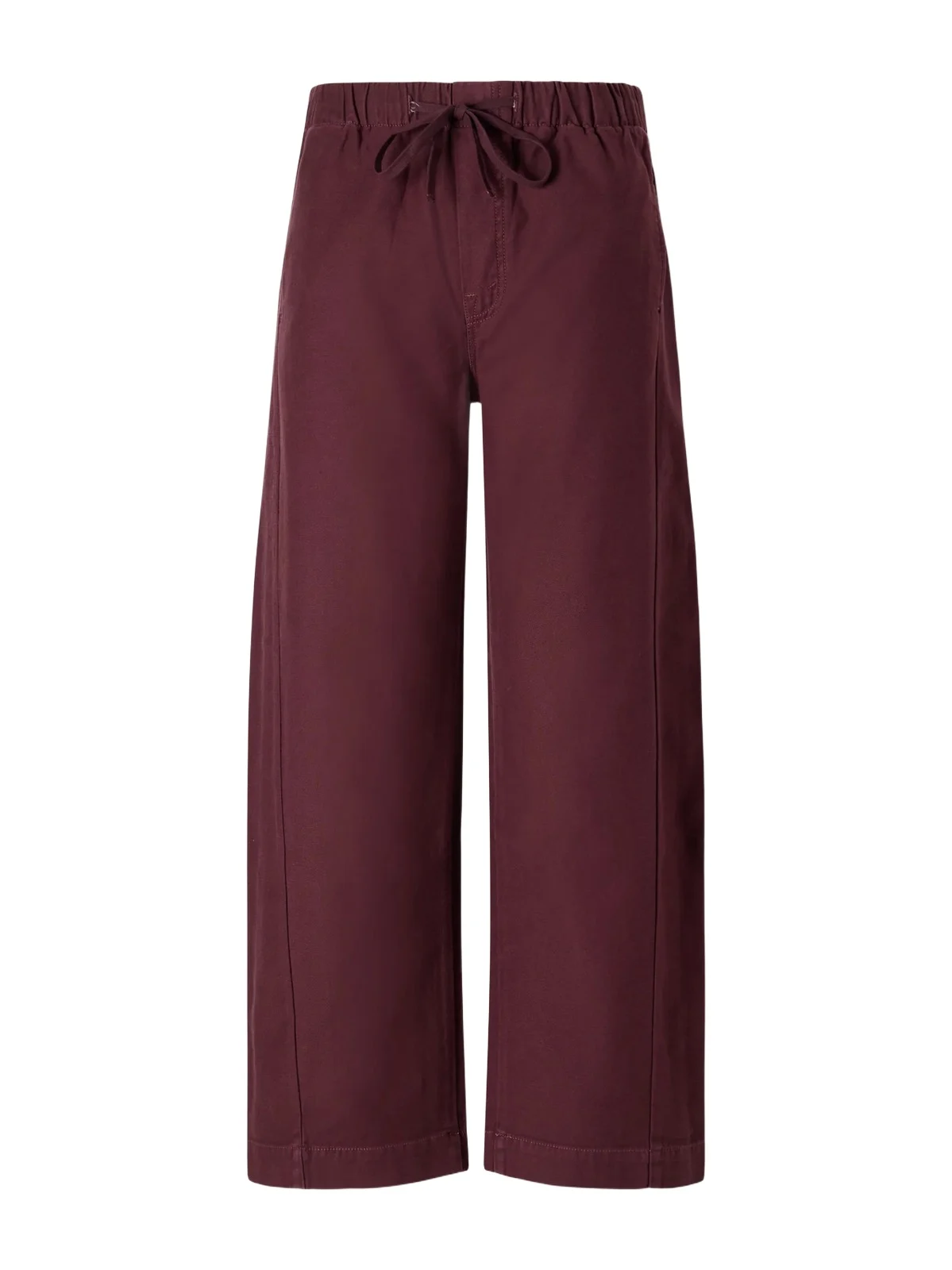 The Drawn Full Pipe Flood Cotton-twill Wide-leg Pants The Drawn Full Pipe Flood Cotton-twill Wide-leg Pants