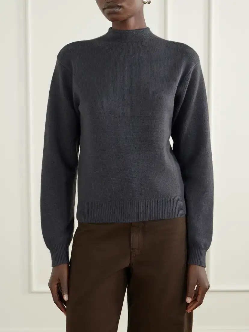 Lemaire Reversible Cashmere Sweater | Thumbnail 3 Lemaire Reversible Cashmere Sweater | Thumbnail 3