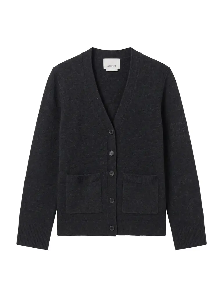 Bleeker Shaped Wool-Cashmere Cardigan Bleeker Shaped Wool-Cashmere Cardigan