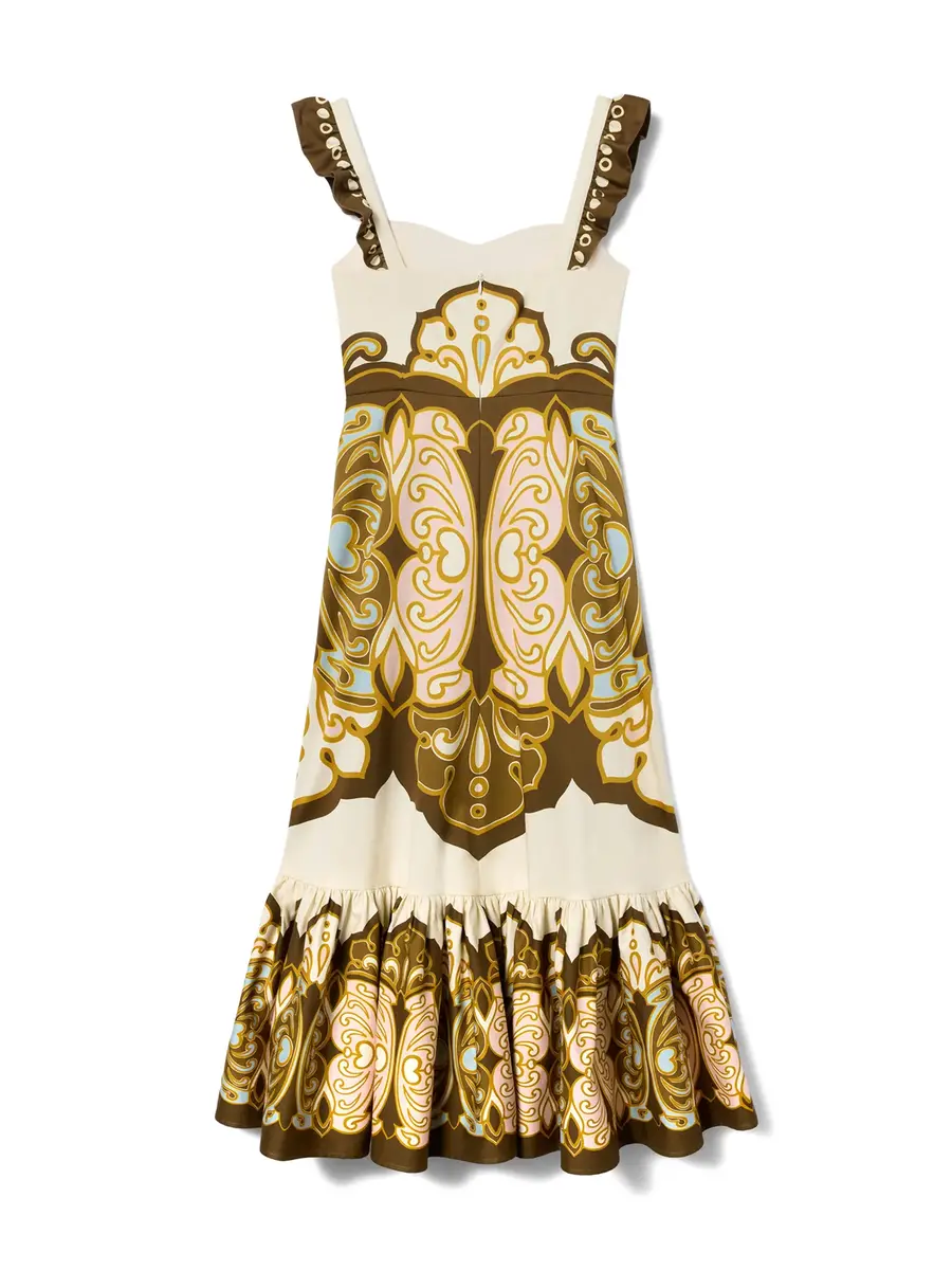 La DoubleJ Gingerbread Cotton Midi Dress | Thumbnail 2 La DoubleJ Gingerbread Cotton Midi Dress | Thumbnail 2
