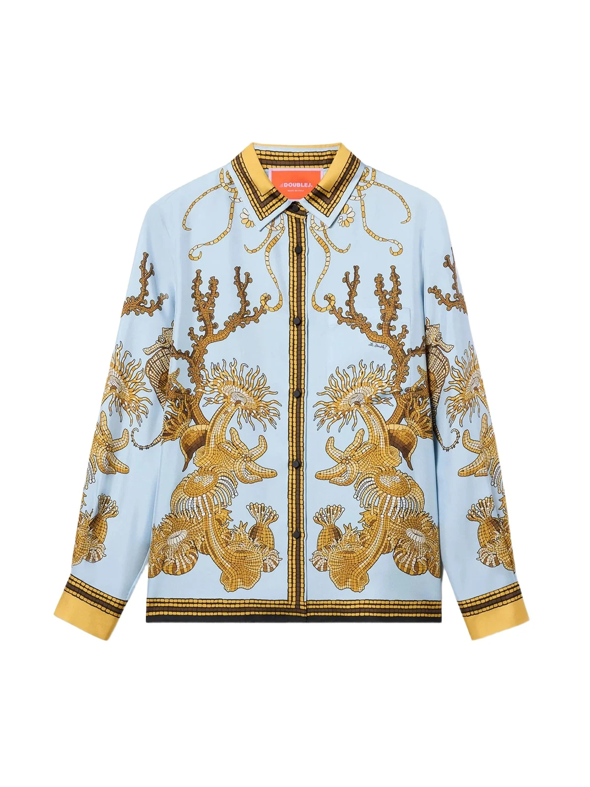 La DoubleJ Silk Twill Boy Shirt