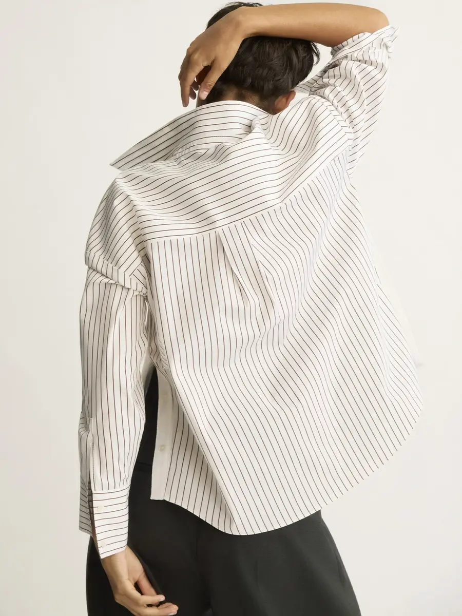 ARLO MOTT Watts Striped Side Button Shirt | Thumbnail 4