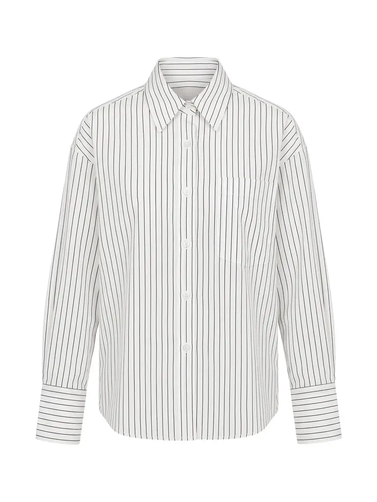 ARLO MOTT Watts Striped Side Button Shirt