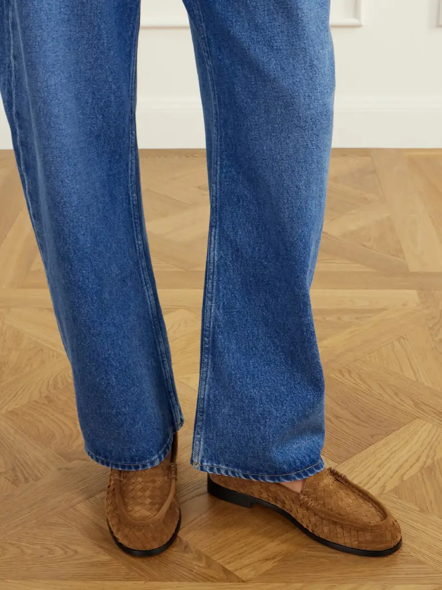 Bottega Veneta Intrecciato suede loafers | Thumbnail 2 Bottega Veneta Intrecciato suede loafers | Thumbnail 2