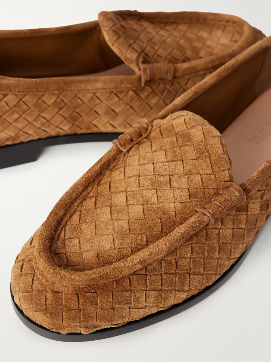 Bottega Veneta Intrecciato suede loafers | Thumbnail 5 Bottega Veneta Intrecciato suede loafers | Thumbnail 5