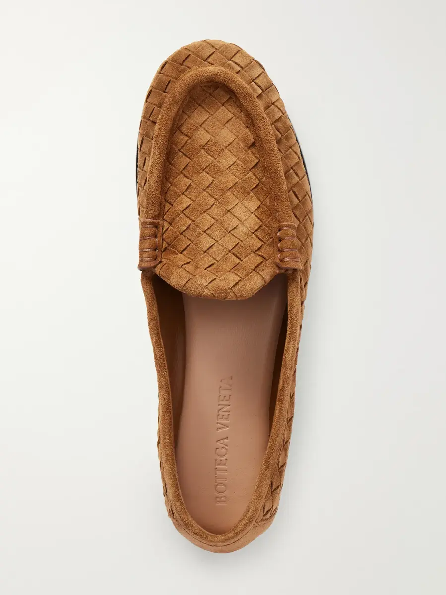 Bottega Veneta Intrecciato suede loafers | Thumbnail 6 Bottega Veneta Intrecciato suede loafers | Thumbnail 6