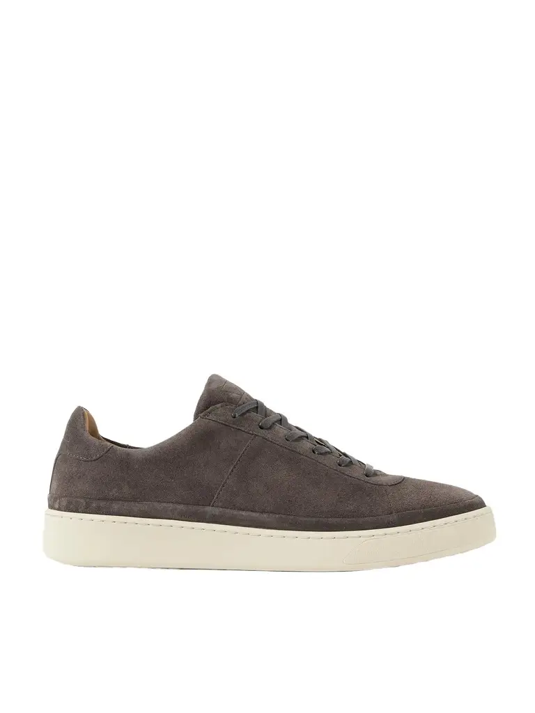 Mulo Waxed-Suede Sneakers
