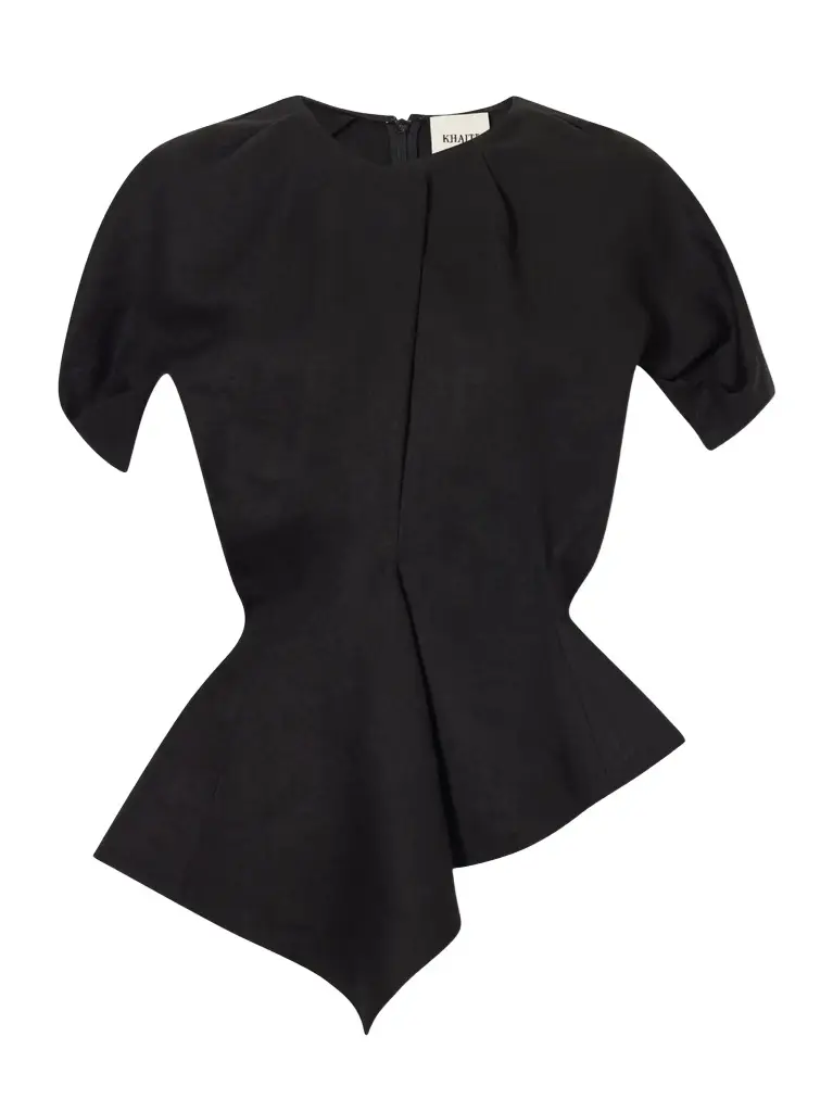 Rumi linen-blend blouse Rumi linen-blend blouse