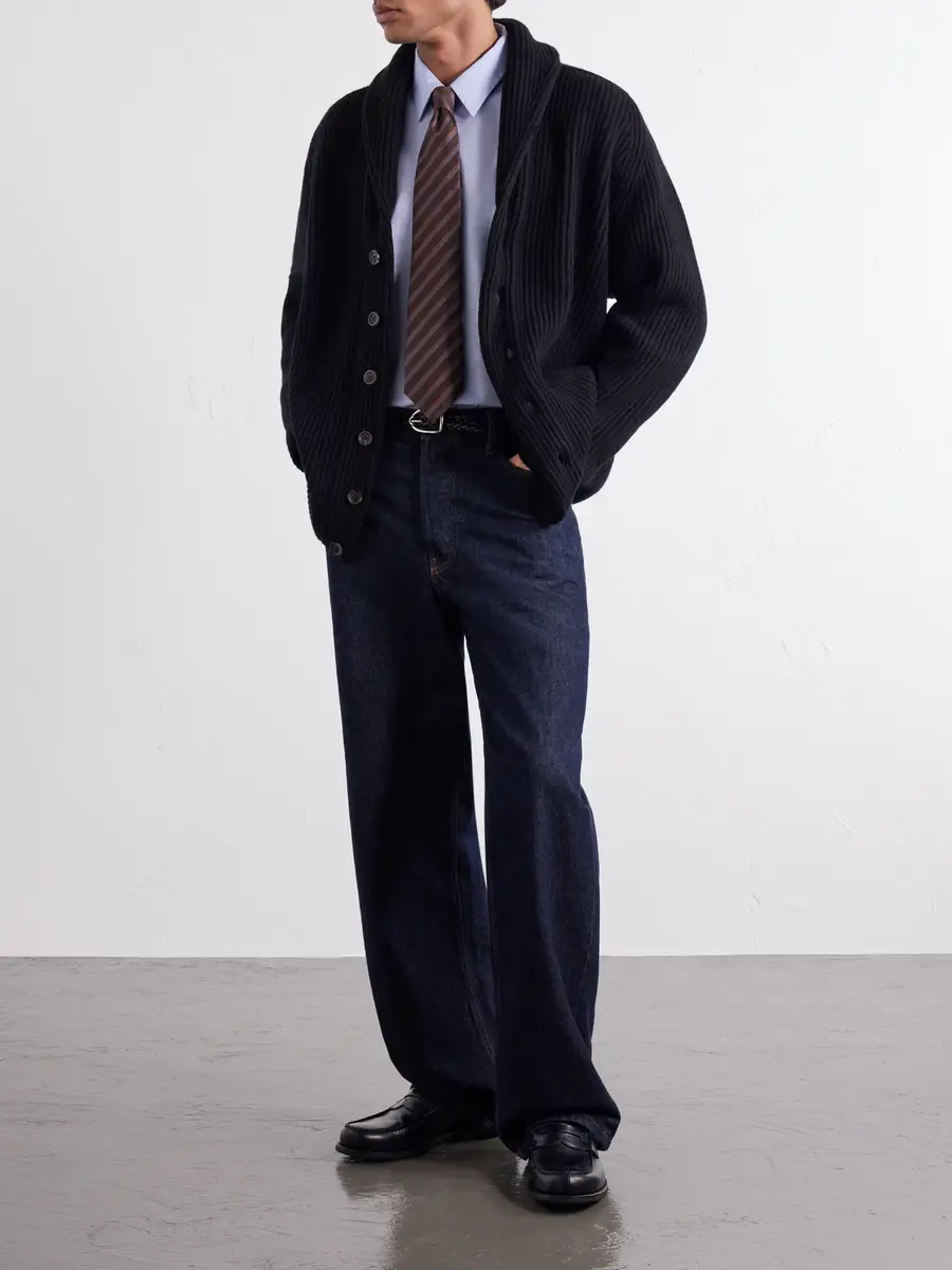 Begg & Co Yacht Cashmere Cardigan - Men | Thumbnail 2 Begg & Co Yacht Cashmere Cardigan - Men | Thumbnail 2