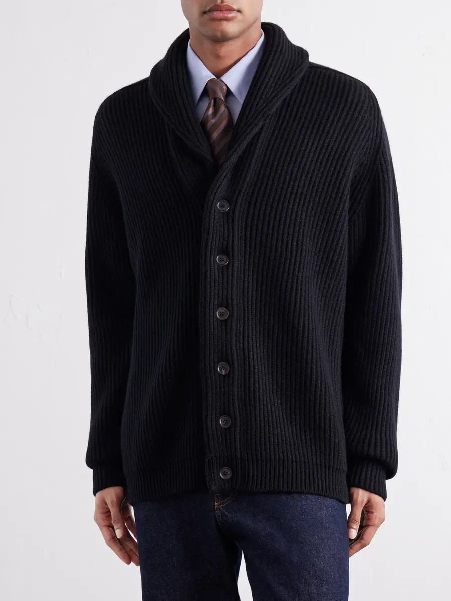 Begg & Co Yacht Cashmere Cardigan - Men | Thumbnail 3 Begg & Co Yacht Cashmere Cardigan - Men | Thumbnail 3