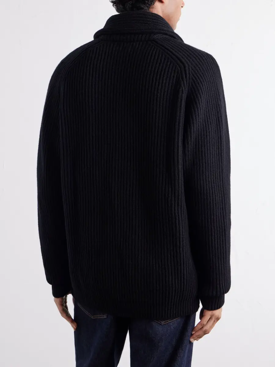 Begg & Co Yacht Cashmere Cardigan - Men | Thumbnail 4 Begg & Co Yacht Cashmere Cardigan - Men | Thumbnail 4