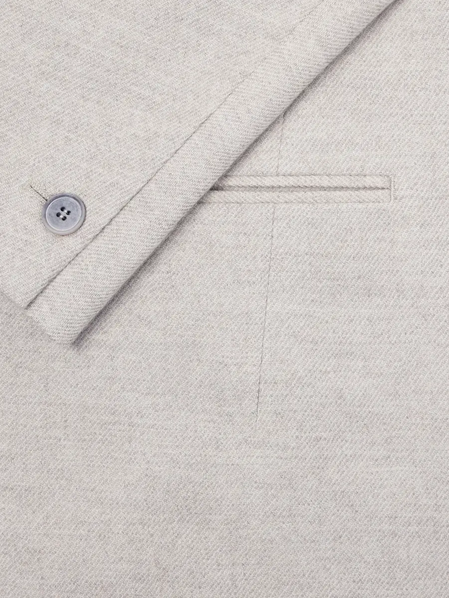 Blue Blue Japan Shawl-Collar Wool, Cotton and Yak-Blend Twill Suit Jacket - Men | Thumbnail 6 Blue Blue Japan Shawl-Collar Wool, Cotton and Yak-Blend Twill Suit Jacket - Men | Thumbnail 6