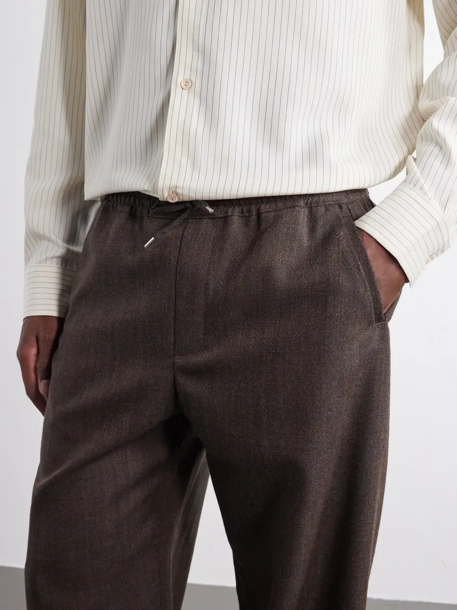 A Kind Of Guise Samurai Wide-Leg Wool-Twill Drawstring Trousers - Men | Thumbnail 5 A Kind Of Guise Samurai Wide-Leg Wool-Twill Drawstring Trousers - Men | Thumbnail 5