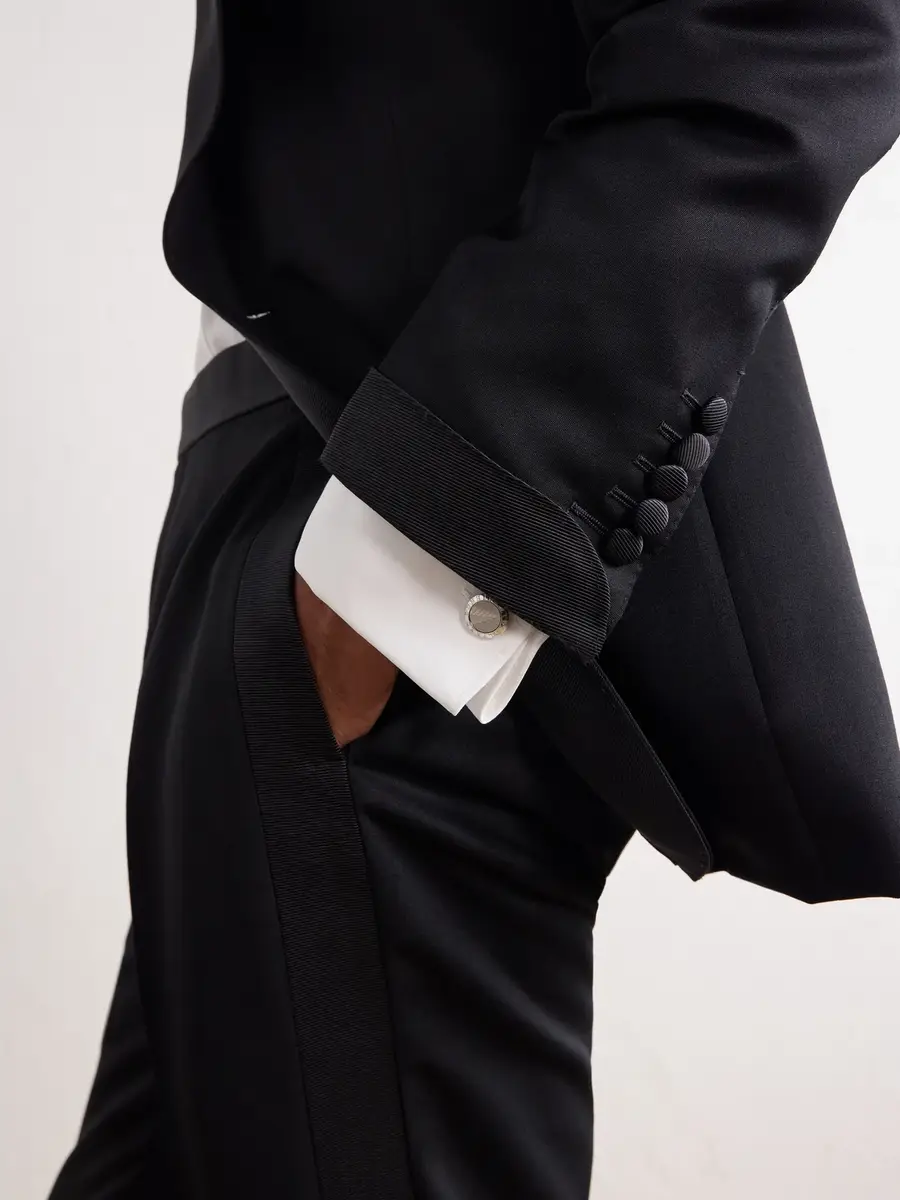 Tom Ford Shelton Grosgrain-Trimmed Wool and Mohair-Blend Twill Tuxedo Suit - Men | Thumbnail 5 Tom Ford Shelton Grosgrain-Trimmed Wool and Mohair-Blend Twill Tuxedo Suit - Men | Thumbnail 5