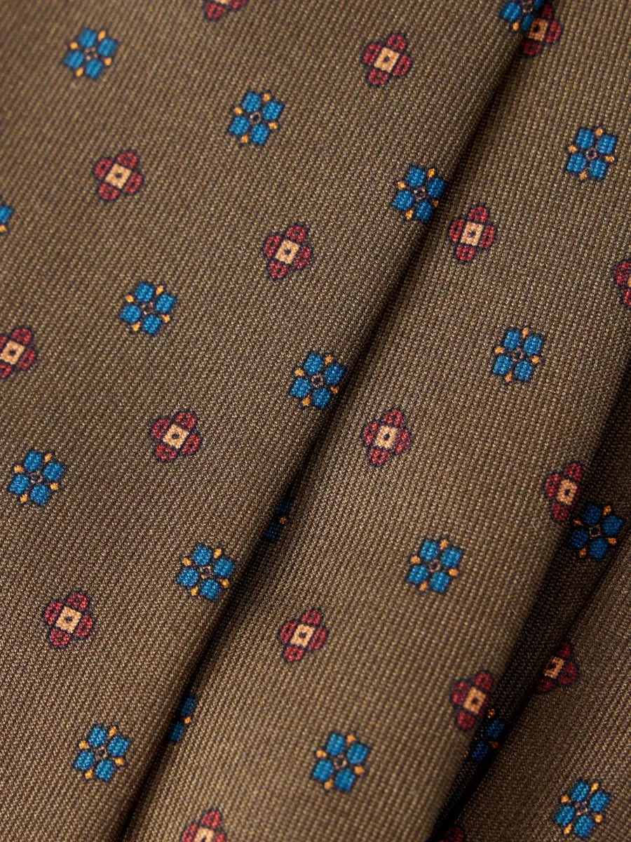 Rubinacci 8cm Printed Silk-Twill Tie - Men | Thumbnail 4 Rubinacci 8cm Printed Silk-Twill Tie - Men | Thumbnail 4