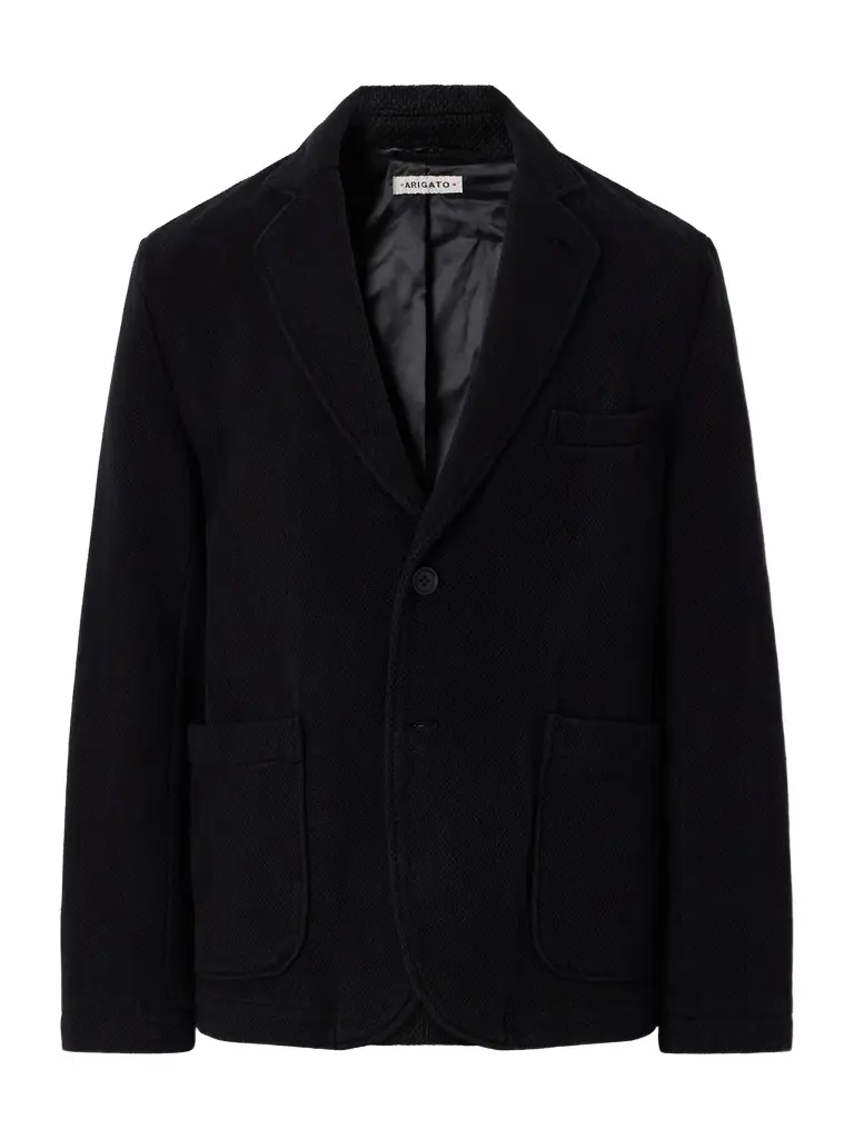 Blue Blue Japan Cotton-Sashiko Suit Jacket - Men