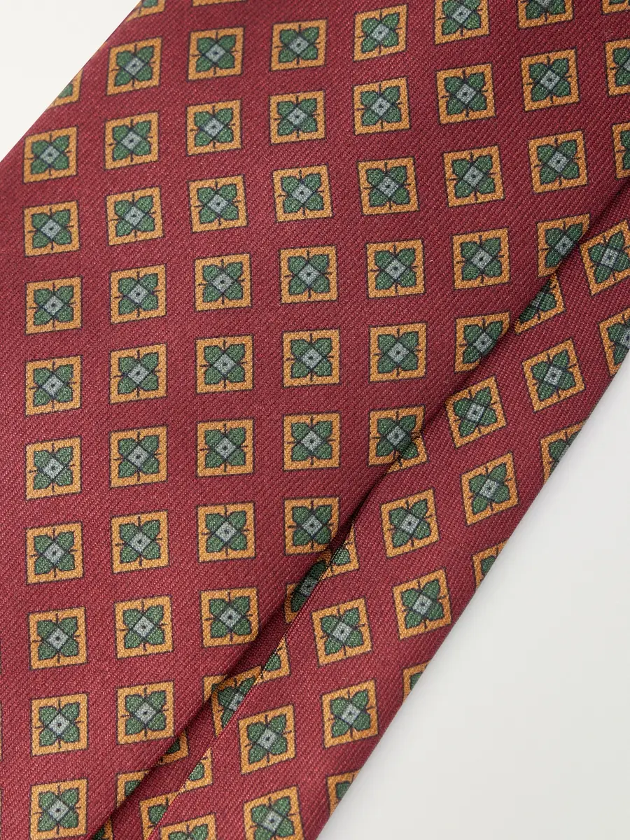 Rubinacci 8cm Printed Silk-Twill Tie - Men | Thumbnail 4