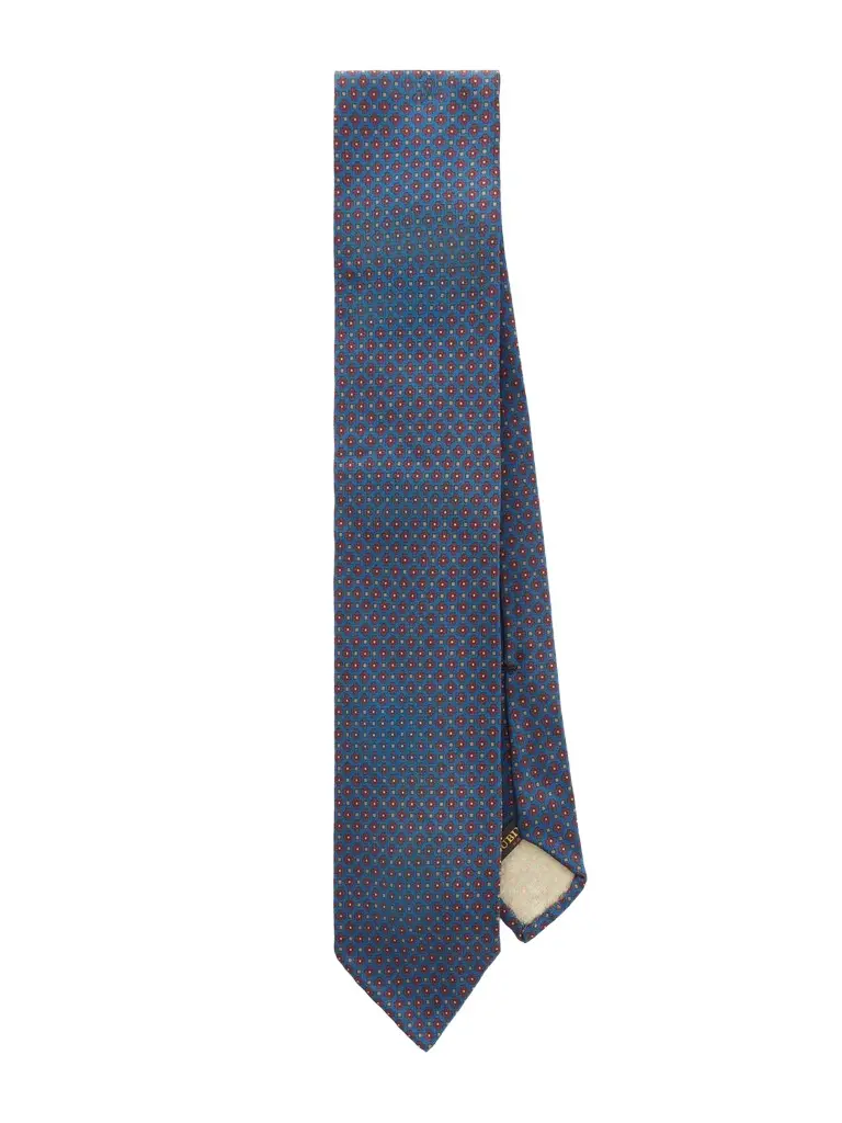 8cm Printed Silk-Twill Tie - Men